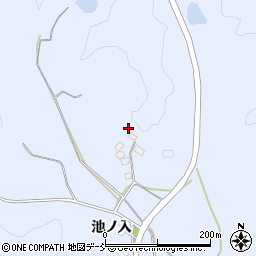 福島県白河市大和田竹ノ花周辺の地図