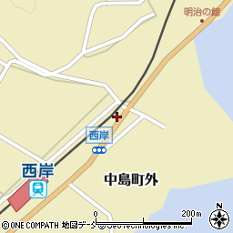 石川県七尾市中島町外ハ25周辺の地図
