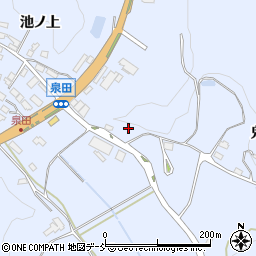 福島県白河市泉田鬼窪16周辺の地図