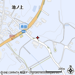 福島県白河市泉田鬼窪15周辺の地図