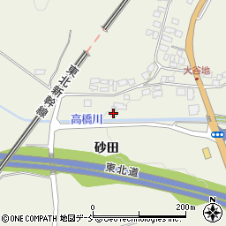 福島県白河市豊地桜地35周辺の地図