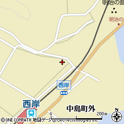 石川県七尾市中島町外（甲）周辺の地図