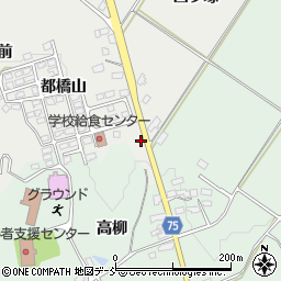 福島県泉崎村（西白河郡）泉崎（都橋）周辺の地図