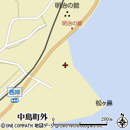 石川県七尾市中島町外ヘ周辺の地図