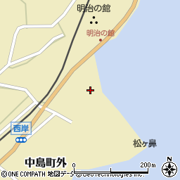 石川県七尾市中島町外（ヘ）周辺の地図