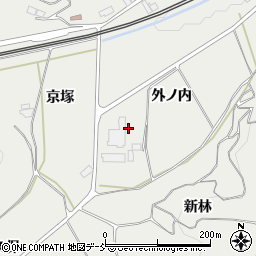 福島県泉崎村（西白河郡）泉崎（外ノ内）周辺の地図