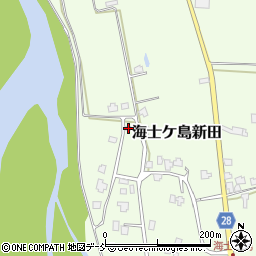 新潟県南魚沼市海士ケ島新田81周辺の地図
