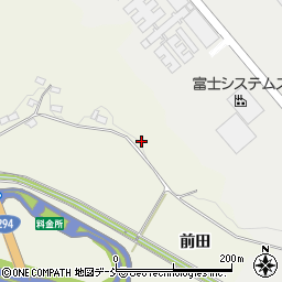福島県白河市豊地前田33周辺の地図