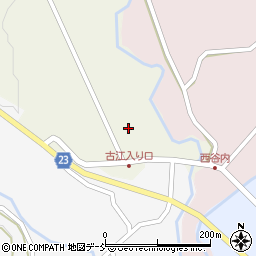 石川県七尾市中島町古江（乙）周辺の地図