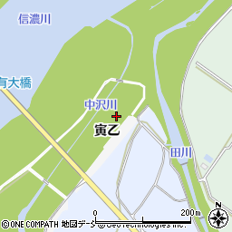 新潟県十日町市寅乙周辺の地図