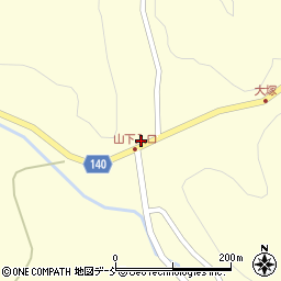 福島県石川郡石川町中田大塚1周辺の地図