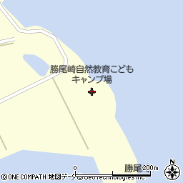勝尾崎自然教育こどもキャンプ場周辺の地図