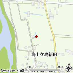 新潟県南魚沼市海士ケ島新田187周辺の地図