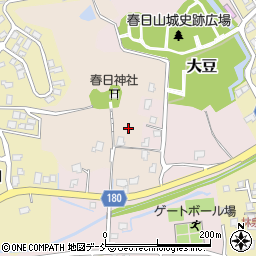 新潟県上越市春日周辺の地図