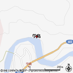 新潟県十日町市苧島周辺の地図