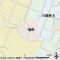 石川県羽咋郡志賀町中泉ニ周辺の地図