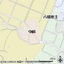 石川県志賀町（羽咋郡）中泉周辺の地図