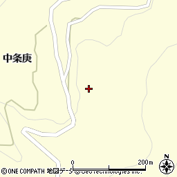 新潟県十日町市中条（庚）周辺の地図