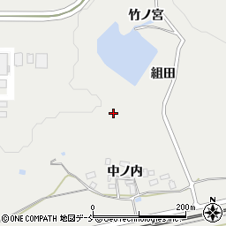 福島県泉崎村（西白河郡）泉崎（中ノ内裏山）周辺の地図