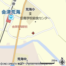 南会津町役場　田島農村環境改善センター周辺の地図