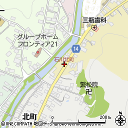 石川北町周辺の地図