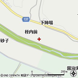 福島県西白河郡泉崎村泉崎桎内前周辺の地図