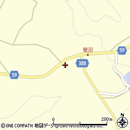 新潟県十日町市中条丁3164周辺の地図