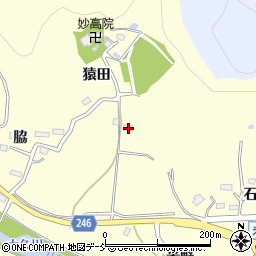 福島県いわき市大久町大久猿田46周辺の地図