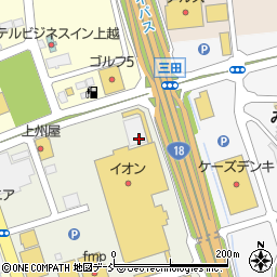 とんかつDE米乃屋 上越店周辺の地図
