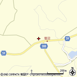 新潟県十日町市中条丁3630周辺の地図