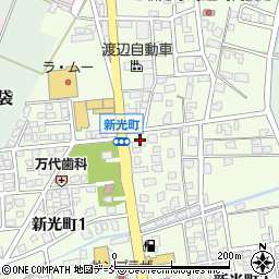 株式会社新潟企業　上越営業所周辺の地図