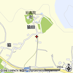 福島県いわき市大久町大久猿田周辺の地図