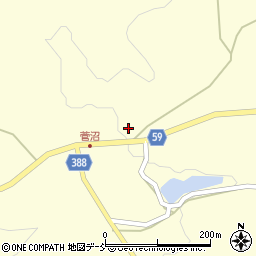 新潟県十日町市中条丁3603周辺の地図