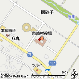 泉崎村役場周辺の地図