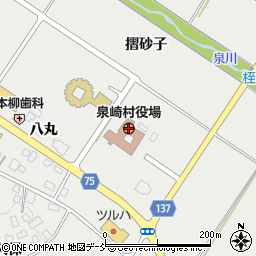 福島県泉崎村（西白河郡）周辺の地図