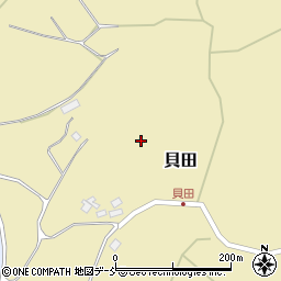 石川県羽咋郡志賀町貝田ヨ周辺の地図