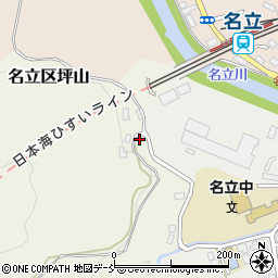 新潟県上越市名立区坪山187周辺の地図