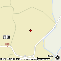 石川県羽咋郡志賀町貝田ソ周辺の地図