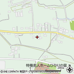 福島県中島村（西白河郡）滑津（御蔵場）周辺の地図