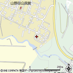 山野田東部団地周辺の地図