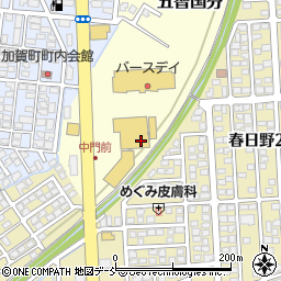 新潟県上越市毘沙門国分寺周辺の地図