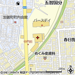 コメリホームセンター上越国分店周辺の地図