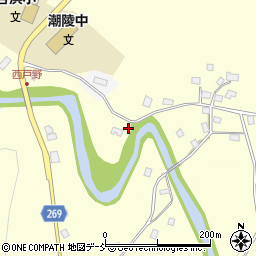 新潟県上越市西戸野598周辺の地図