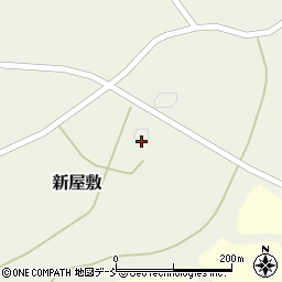 福島県石川郡石川町新屋敷大段周辺の地図