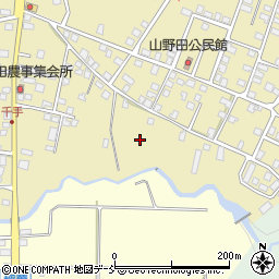 新潟県十日町市山野田周辺の地図