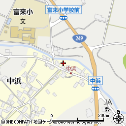 石川県羽咋郡志賀町中浜ヌ周辺の地図