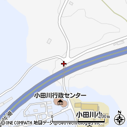福島県白河市小田川一本松周辺の地図