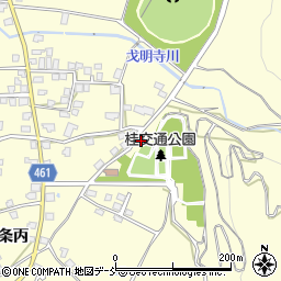 新潟県十日町市中条丙439周辺の地図