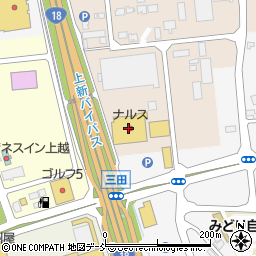 東京スター銀行ナルス上越インター店 ＡＴＭ周辺の地図