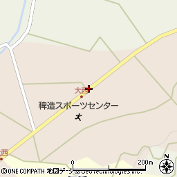 石川県羽咋郡志賀町大西ホ周辺の地図